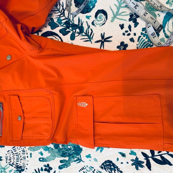 Coral polyester casual pants size L. - Picture 7 of 13